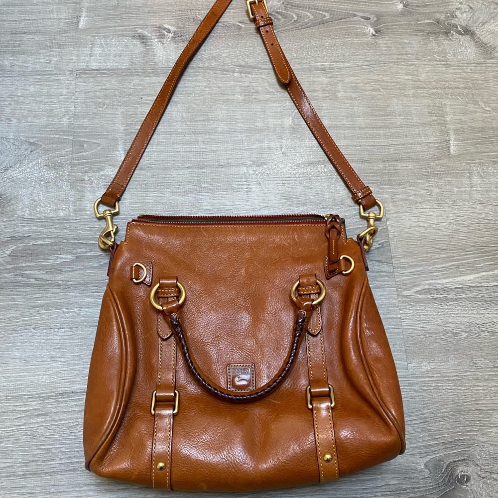 Dooney & Burke Florentine Leather Satchel